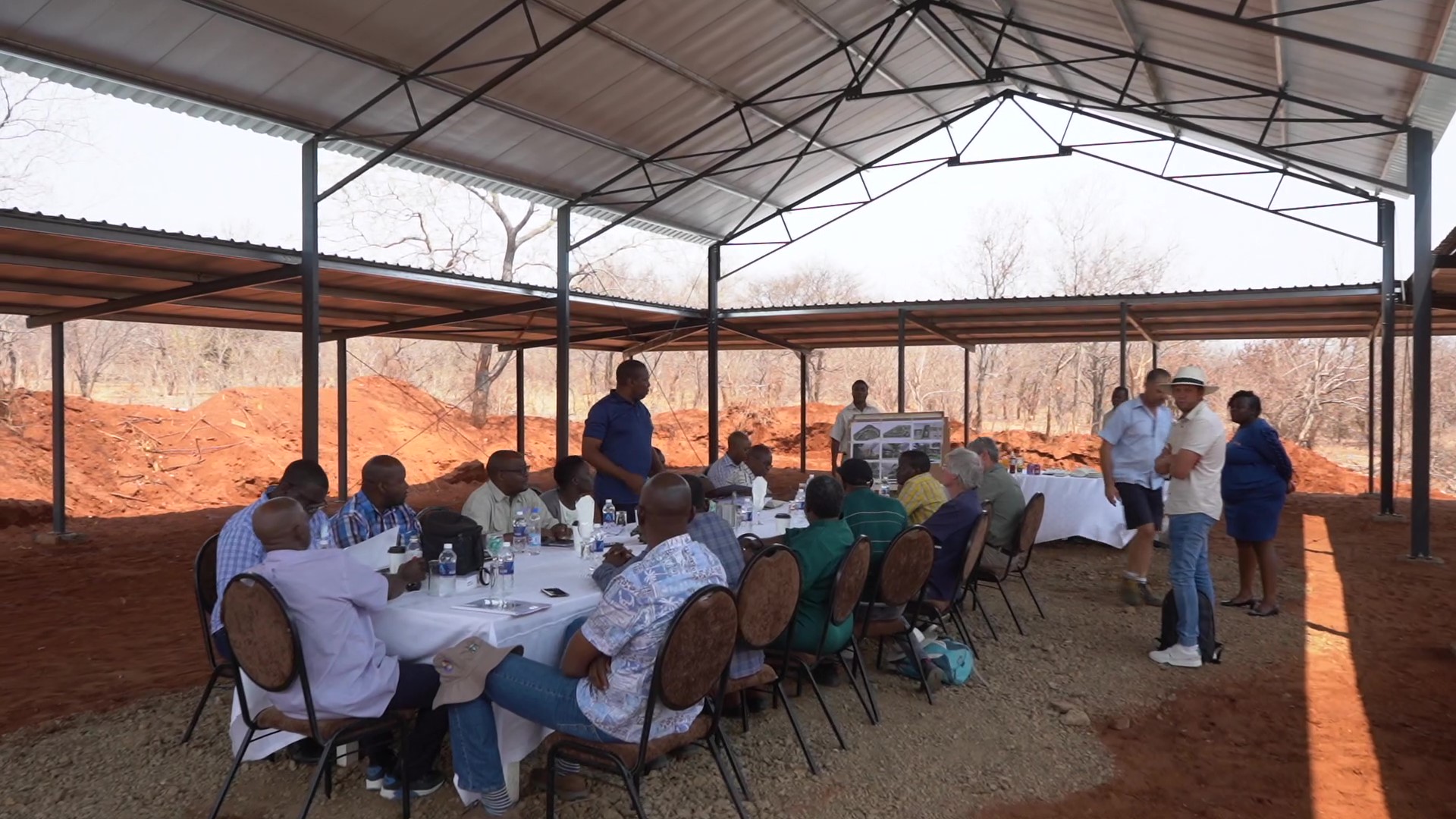 ZEIPF trustees visiting an investment site